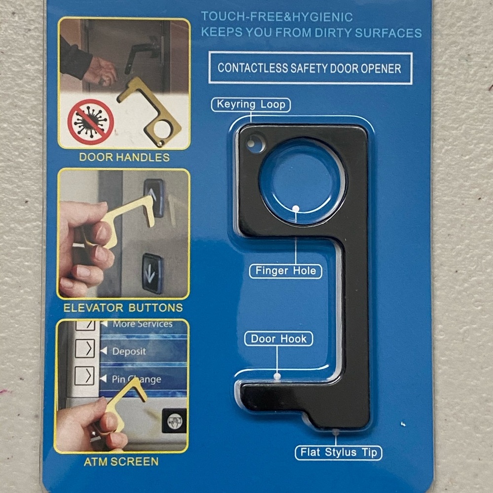 Germ free touchless key
